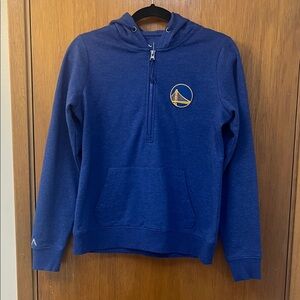 [WARRIORS] Half-Zip Hooded Sweatshirt